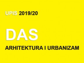 Upis u prvu godinu Doktorskih akademskih studija – Arhitektura i urbanizam 2019/20