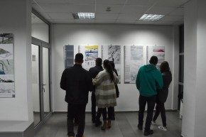 The Participation of the Students of the Faculty of Architecture at an international exhibition in Podgorica, in regard to World Urbanism Day