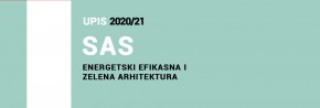 Upis na Specijalističke akademske studije 2020/21 – Energetski efikasna i zelena arhitektura 2020/21