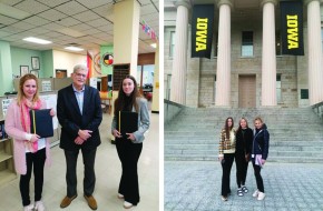 Students Iva & Jovana’s visit* to the University of Iowa, School for Planning & Public Affairs
