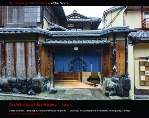 Deadline extension : Call for Papers for the SAJ vol 15, issue 1 / Architectural Identities: Japan