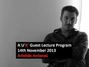AUR Lecture: Laureates and Candidates – Aristide Antonas