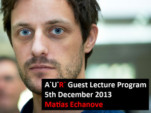 AUR Lecture: City and Society – Matias Echanove