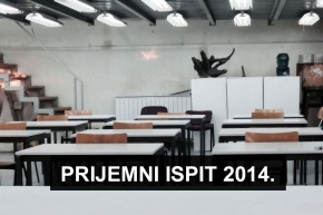 Prijemni ispit 2014. za upis u prvu godinu studijskih programa Arhitektonskog fakulteta u Beogradu