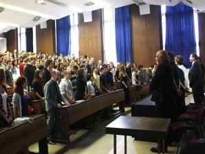 Одржан пријем бруцоша 2014/15