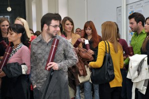 Додела диплома у октобру 2014. за генерацију уписану на Основне академске студије 2008/09