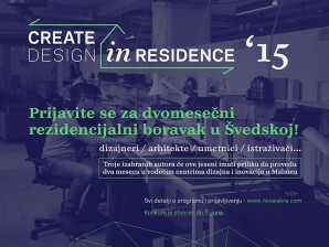 Конкурс за студијски боравак у Шведској: Create in Residence 2015