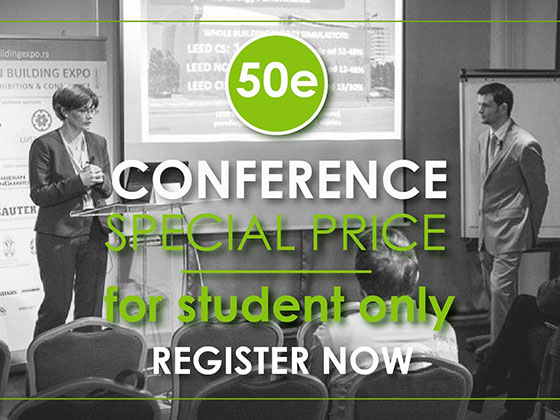 Međunarodni sajam i konferencija zelene gradnje: Green Building Expo and Conference 2016