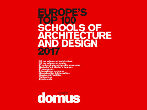 Domus Guide 2017: naš fakultet u 100 najboljih škola arhitekture i dizajna u Evropi!