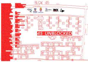 Izložba studentskih radova: 45UNBLOCKED – Galerija Blok na Novom Beogradu