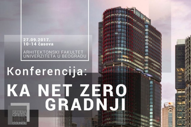 Конференција: ”Ка net zero градњи” – Светска недеља зелене градње