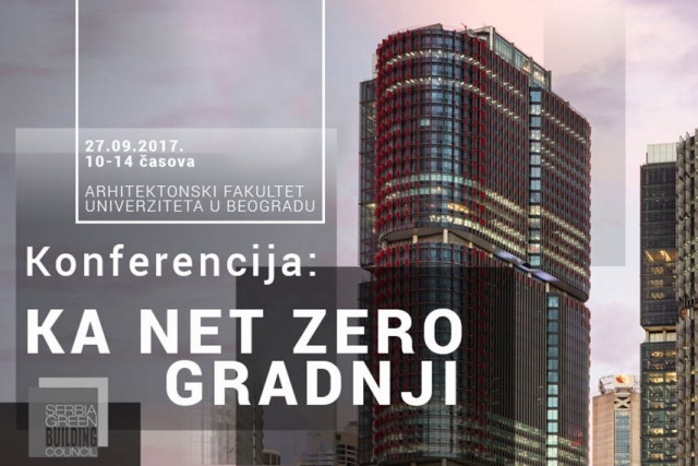 Konferencija: ”Ka net zero gradnji” – Svetska nedelja zelene gradnje