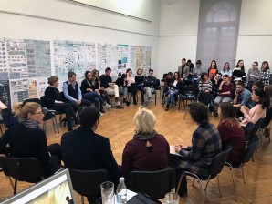 Изложбa и одбранa студентских радова: ”Млади у изградњи отпорности града Београда”