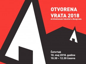 Događaj: Otvorena vrata Arhitektonskog fakulteta – 10. maj 2018.