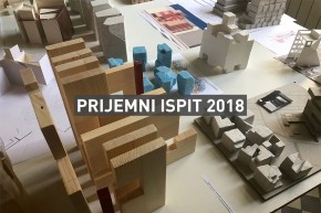 Prijemni ispit 2018. za upis u prvu godinu studijskih programa Arhitektonskog fakulteta u Beogradu