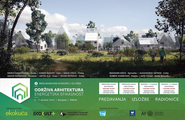 Други међународни конгрес: Одржива архитектура – енергетска ефикасност (06-07. октобар 2018)