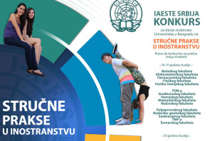 Konkurs: IAESTE – stručna praksa u inostranstvu u toku 2019. godine