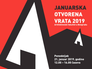 Događaj: Januarska otvorena vrata Arhitektonskog fakulteta – 21. januar 2019.