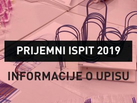 Процедура уписа у прву годину студија 2019/20 Архитектонског факултета за: ЧЕТВРТИ ДАН УПИСА