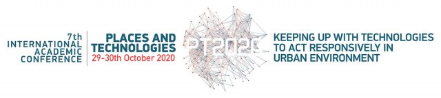 7. međunarodna akademska konferencija  MESTA I TEHNOLOGIJE 2020. / PLACES AND TECHNOLOGIES 2020.