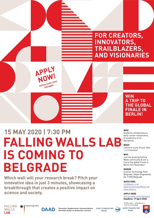 Četvrti Falling Walls Lab u Srbiji