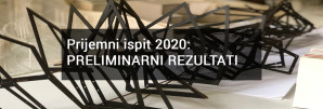 Prijemni ispit 2020 septembarski rok: PRELIMINARNI REZULTATI