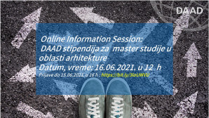 Онлајн презентација – ДААД стипендија за архитекте