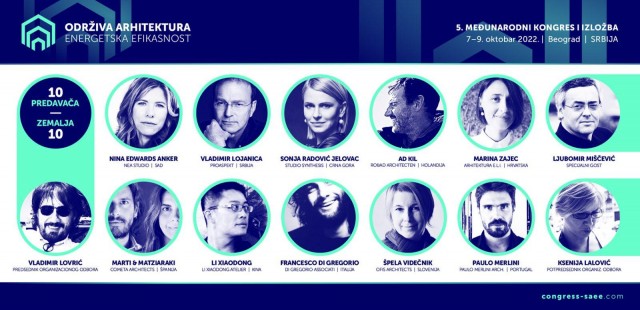 Peti međunarodni kongres i izložba ODRŽIVA ARHITEKTURA – ENERGETSKA EFIKASNOST