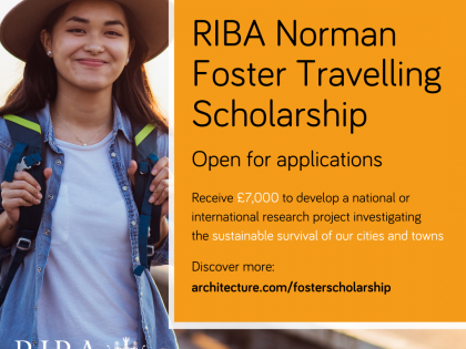 Отворене пријаве за RIBA Norman Foster Travelling стипендију 2023