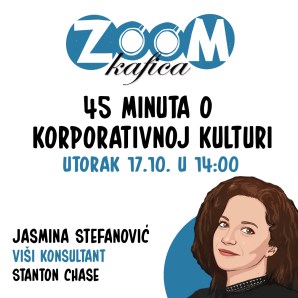 Позив за студенте  Зум кафица – 45 минута о корпоративној култури