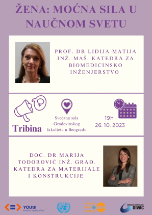TRIBINA „ŽENA: MOĆNA SILA U NAUČNOM SVETU“