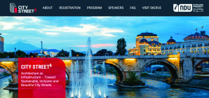 OTVOREN PRVI POZIV ZA APSTRAKTE City Street 6 konferencije u Skoplju!