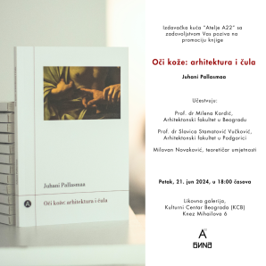 Promocija knjige “Oči kože: arhitektura i čula”