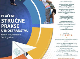 IAESTE konkurs za studente BU za 2026. godinu