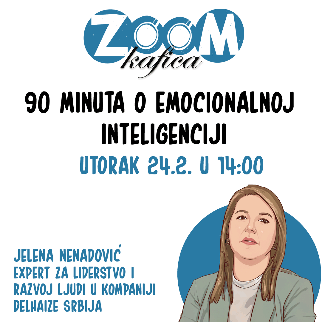ЗУМ кафица – 90 минута о емоционалној интелигенцији – Паметни из другог угла