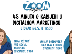 Zum kafica – 45 minuta o karijeri u digitalnom marketingu