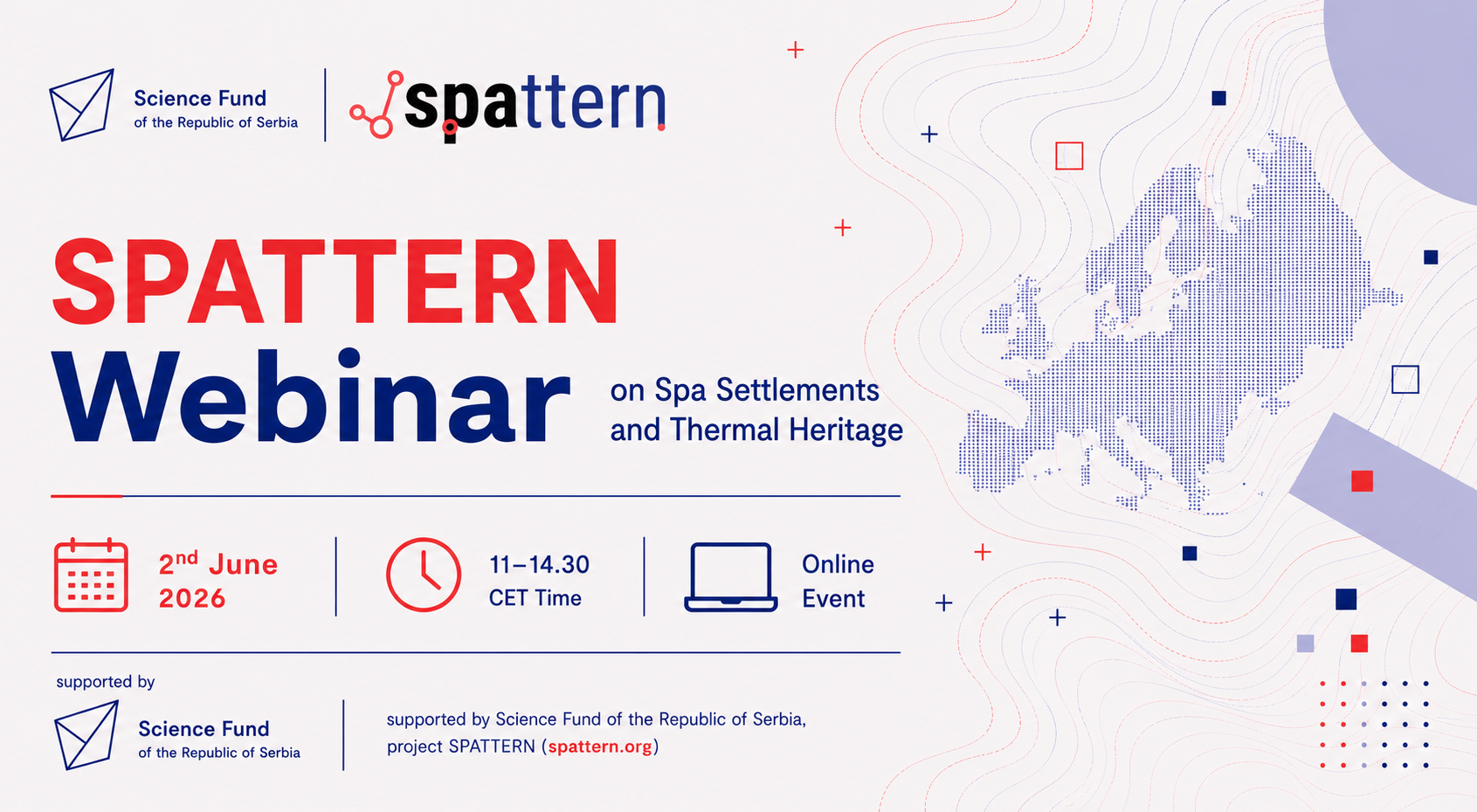 SPATTERN Webinar: međunarodna razmena znanja o banjskim naseljima i termalnom nasleđu