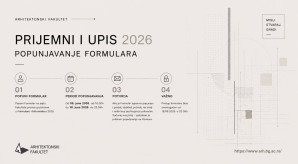 PRIJEMNI I UPIS 2026: POPUNJAVANJE FORMULARA