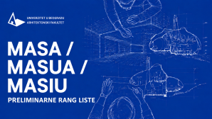 Prijemni i Upis 2026 – Master akademske studije: Preliminarne rang liste