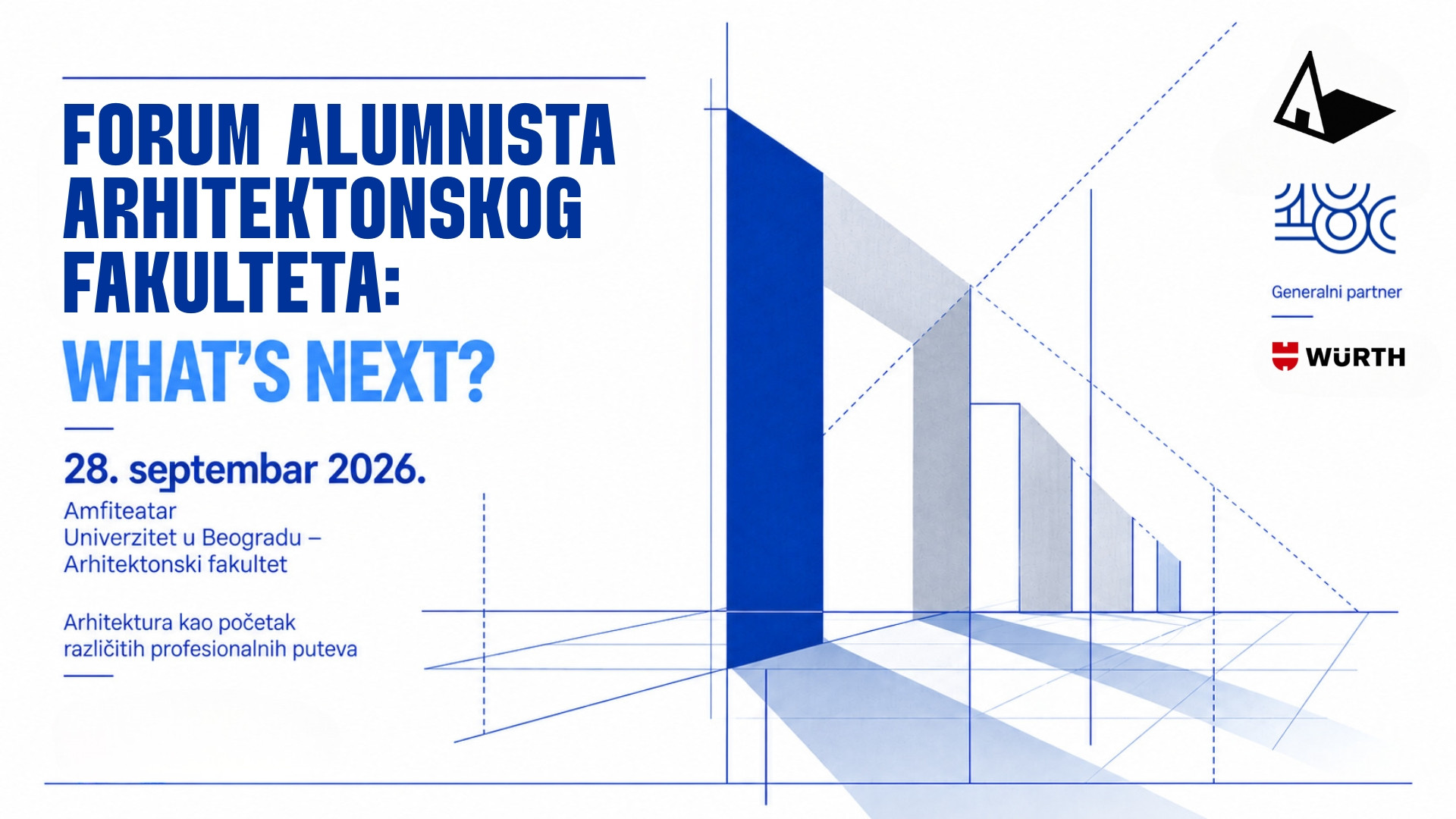 FORUM ALUMNISTA ARHITEKTONSKOG FAKULTETA: WHAT’S NEXT?