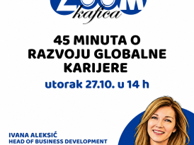 Zum kafica – 45 minuta o razvoju globalne karijere sa Ivanom Aleksić